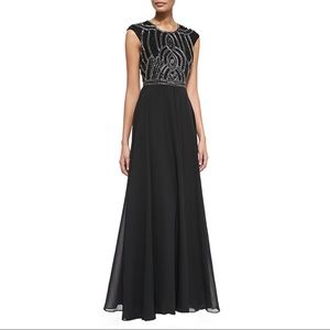PARKER Black Evening Gown - Size 2/Worn once